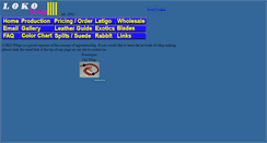 Desktop Screenshot of lokowhips.com